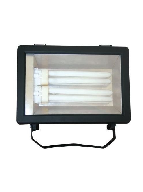 LANDLITE FL-226B, 2X26W G24q-3, Reflektor (Energiesparlampee enthalten), schwarz