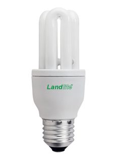   LANDLITE Energiesparlampe, E27, 9W, 450lm, 2700K, U-Typ Lampe (ELT/M-9W)