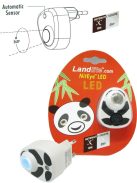LANDLITE Panda LED-NL01 éjszakai lámpa kék fényű gyerekszoba