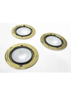    LANDLITE Halogén, G4, 3x20W, Ø70mm, fix, arany, spot lámpa szett (KIT-501-3 (KIT-06-3))