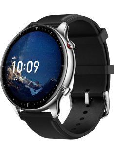   HASZNÁLT Amazfit GTR 2, Obsidian Black (Fekete) / Sport Edition, A1952, Okosóra, Smartwatch, Zepp, Huami, Okos Óra, Smart Watch, Fitness, Fitnesz, Egészség, Sport