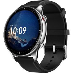   HASZNÁLT Amazfit GTR 2, Obsidian Black (Fekete) / Sport Edition, A1952, Okosóra, Smartwatch, Zepp, Huami, Okos Óra, Smart Watch, Fitness, Fitnesz, Egészség, Sport