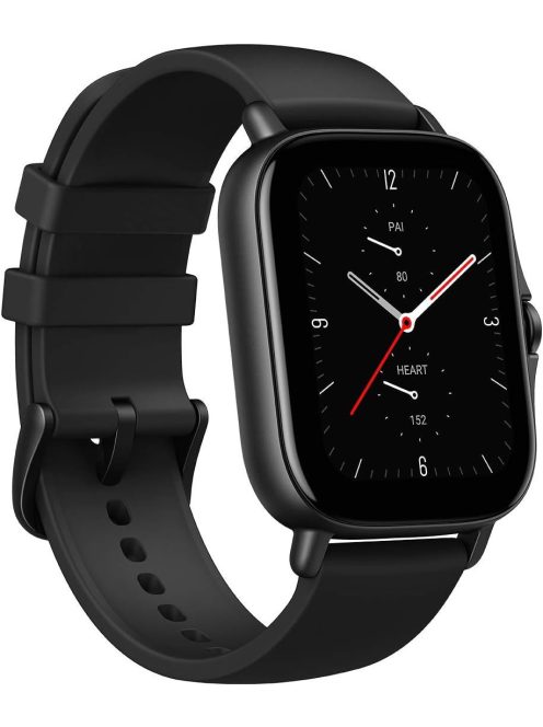 Amazfit GTS 2e - Black - A2021 Okosóra, Smartwatch, Zepp, Huami, Okos Óra, Smart Watch, Fitness, Sport