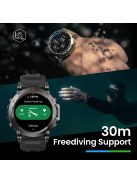 Amazfit T-Rex Ultra  , Sahara, A2142, Okosóra, Smartwatch, Zepp, Huami, Okos Óra, Smart Watch, Fitness, Fitnesz, Egészség, Sport